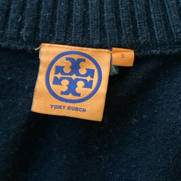 Tory Burch Sweater with Tory Burch gold buttons - Picture 1 of 2